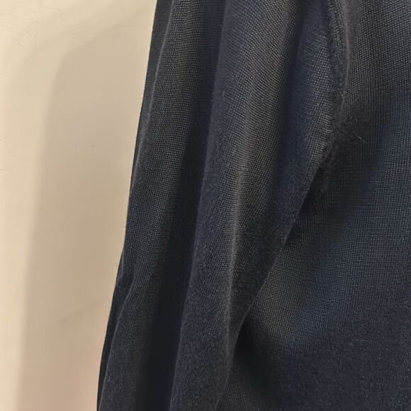 Investments black beaded sequined long sleeve open cardigan Size L EUC - Picture 4 of 8